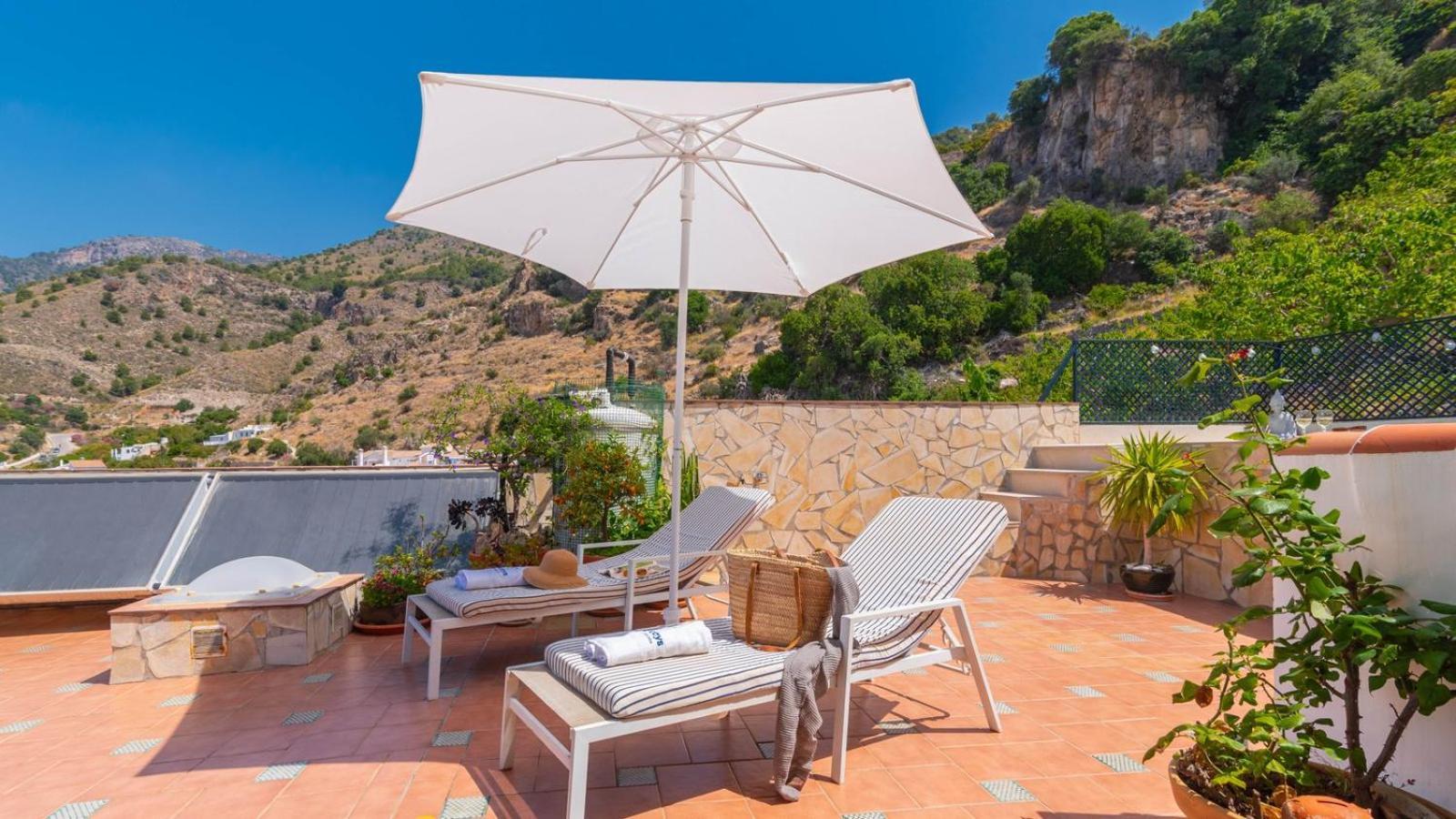 Casa Arcos De Almona Frigiliana By Ruralidays Villa Eksteriør billede